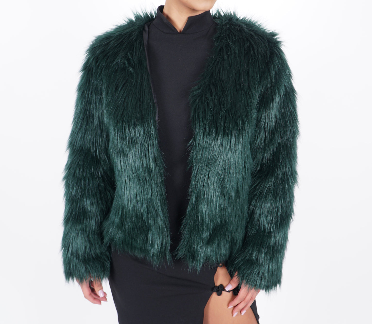 Green Fur Coat