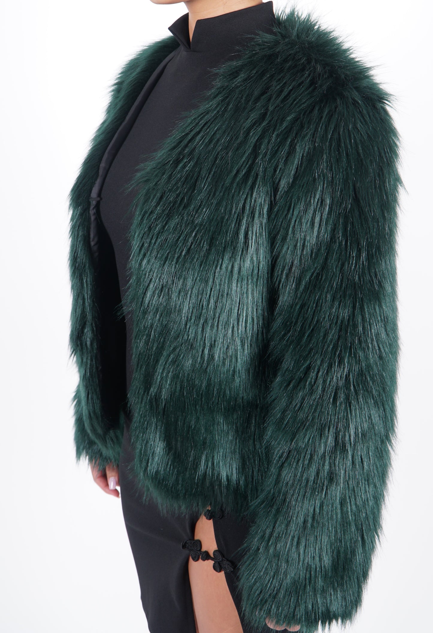 Green Fur Coat