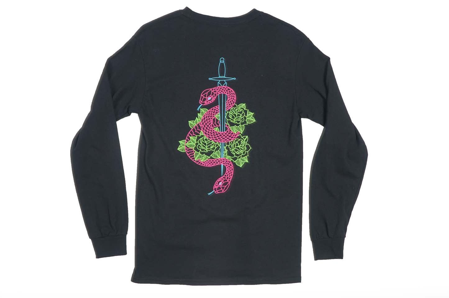 Double Headed Neon Snake Tee