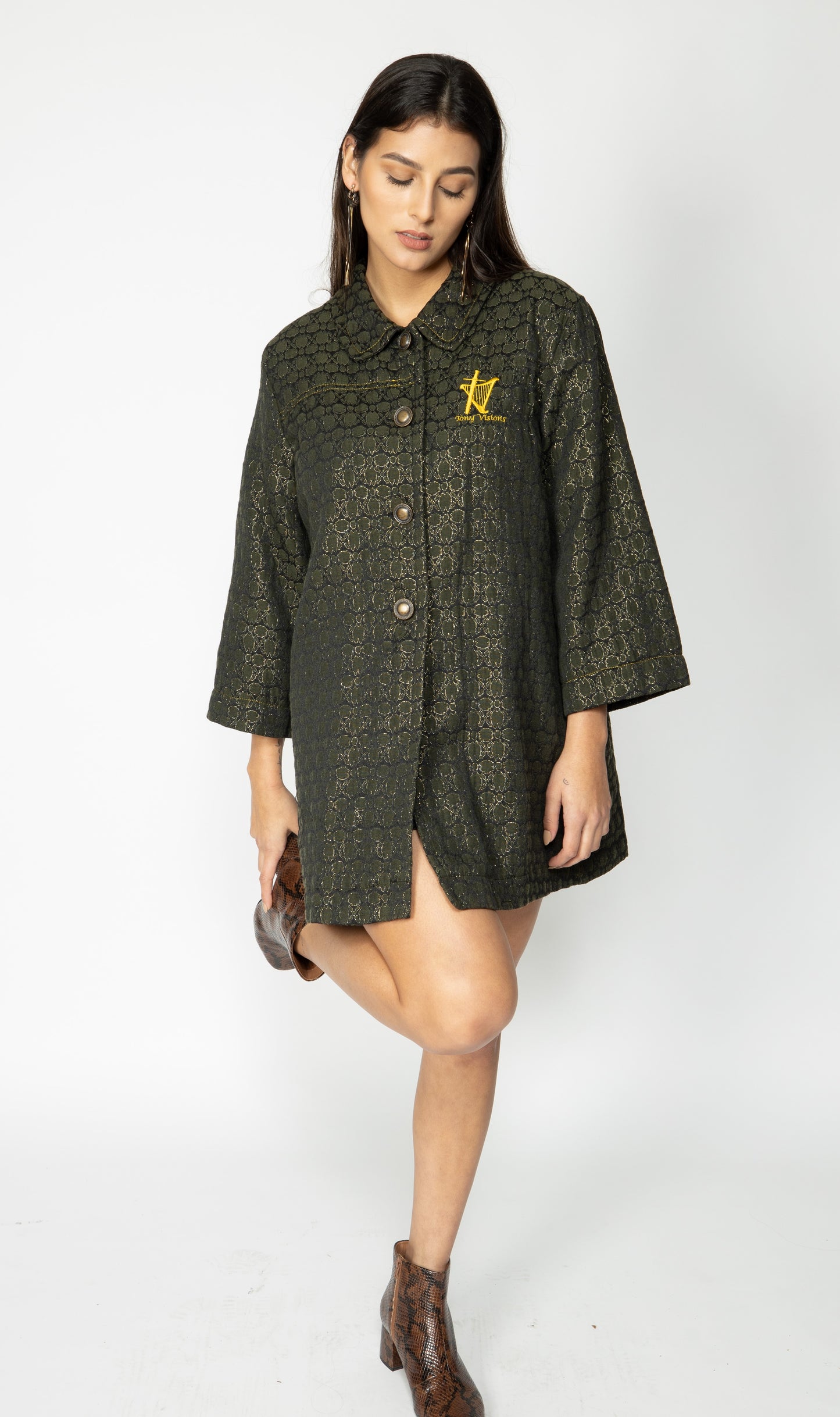 Genesis Green Trench Coat