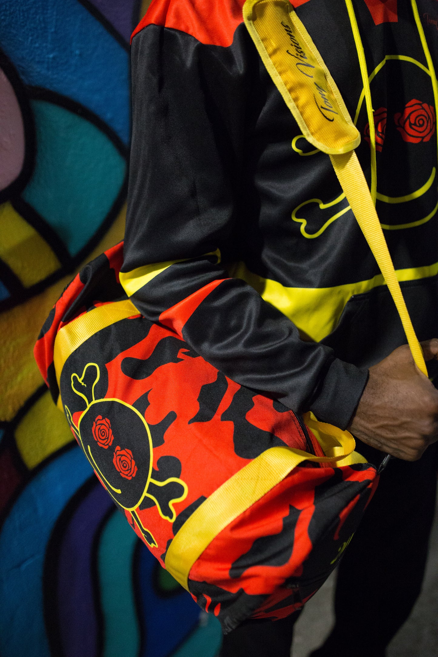 Red Camo 20XX Duffle Bag