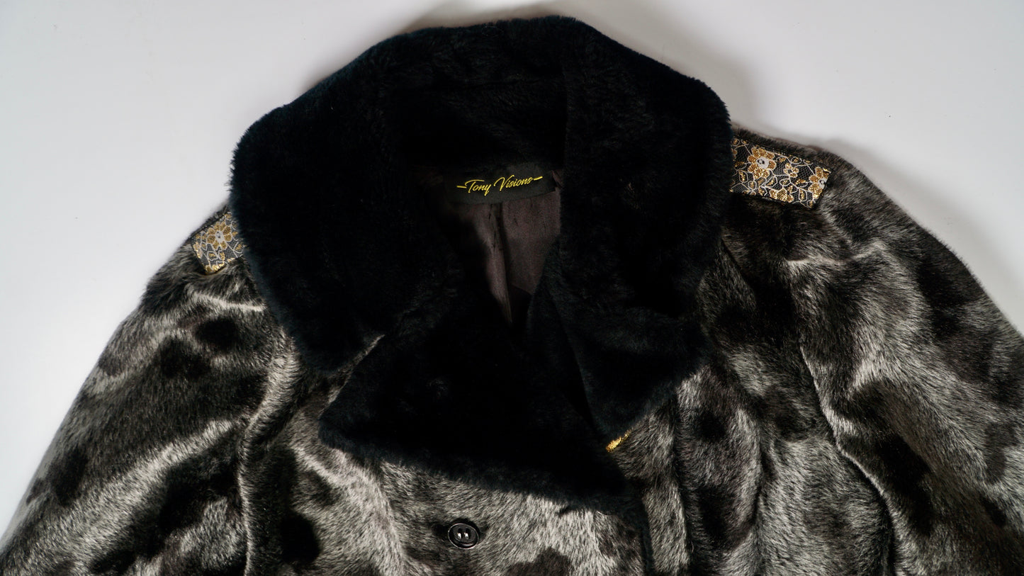 Heavy Faux Fur Unisex Coat