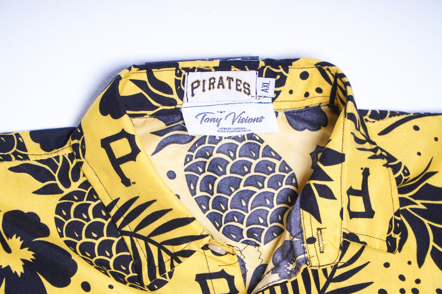 Pirates and Pineapples Hawaiian Button Down Shirt