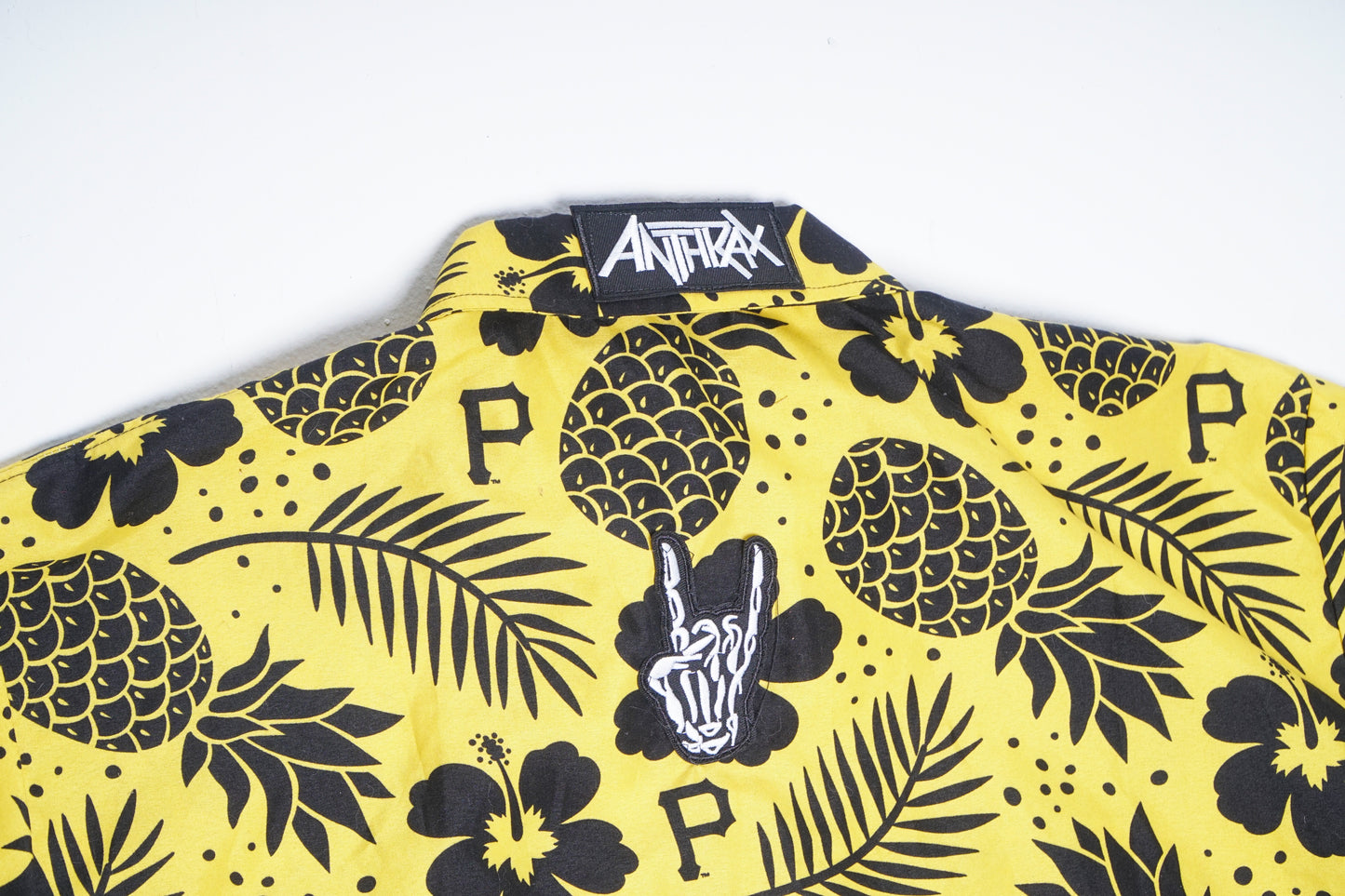 Pirates and Pineapples Hawaiian Button Down Shirt