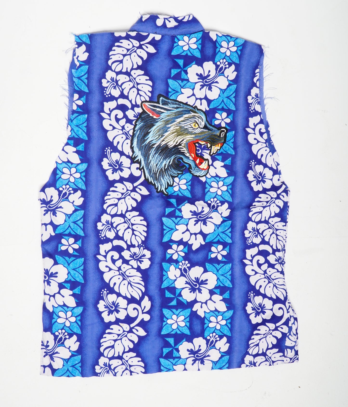 Blue Dream Sleeveless Hawaiian Button Up Shirt