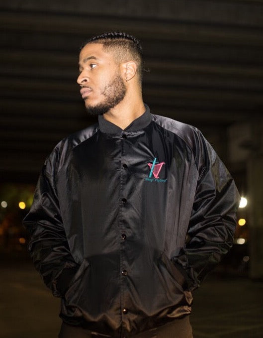 Unisex Satin Miami Lotto Jacket