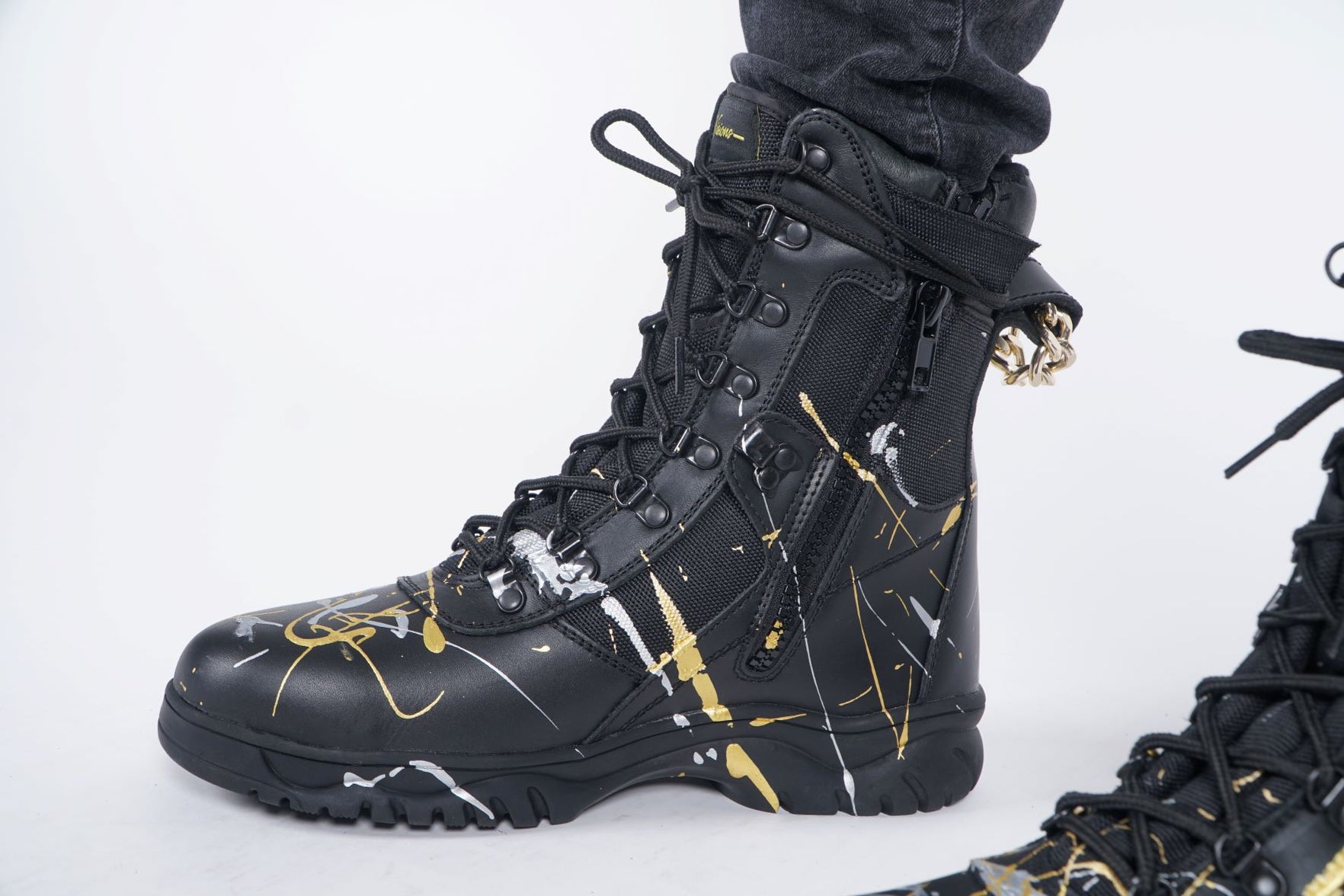 custom combat boots