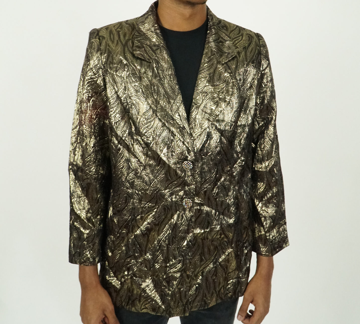 Gold Shine Blazer