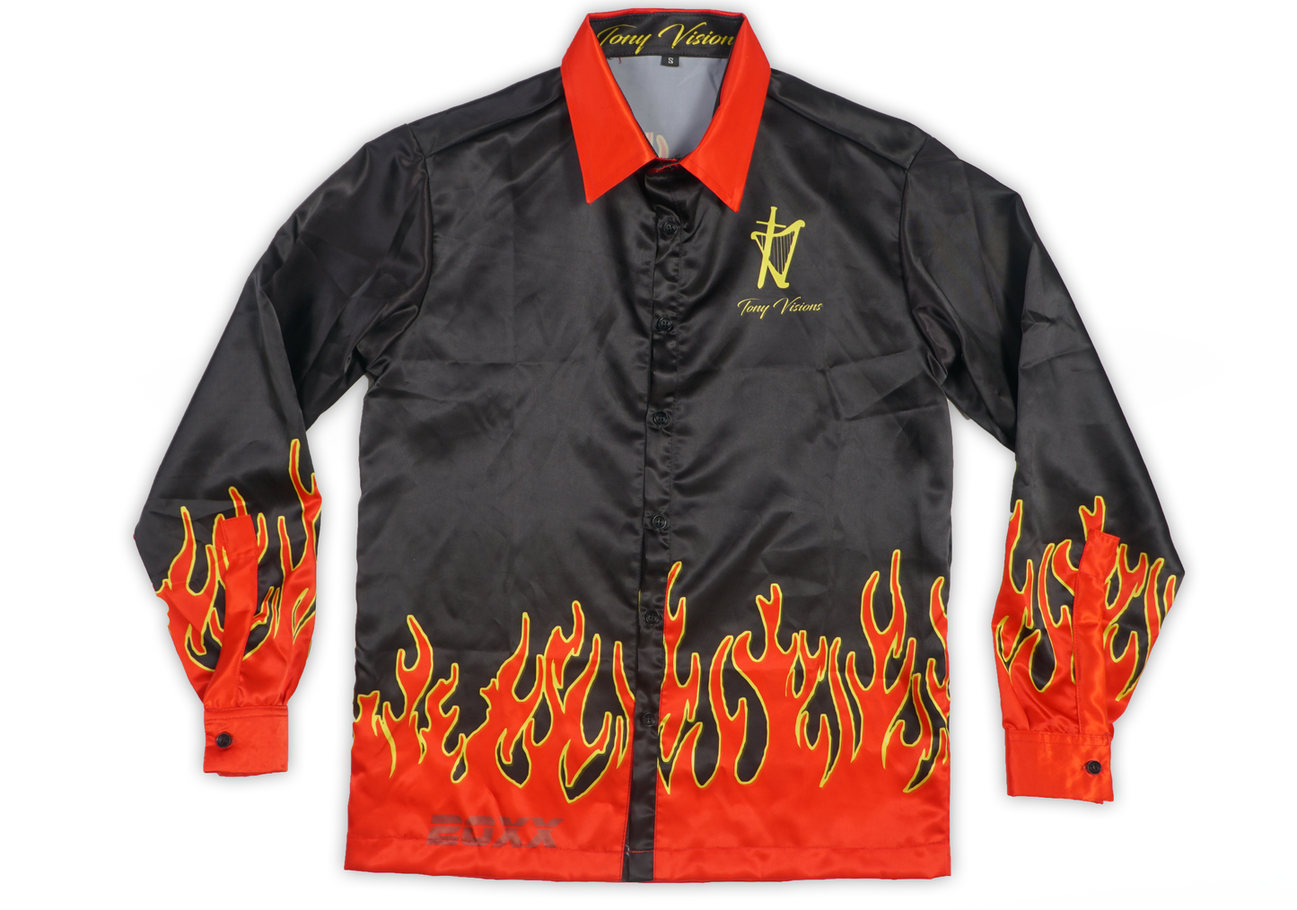 Satin Flames Long Sleeve