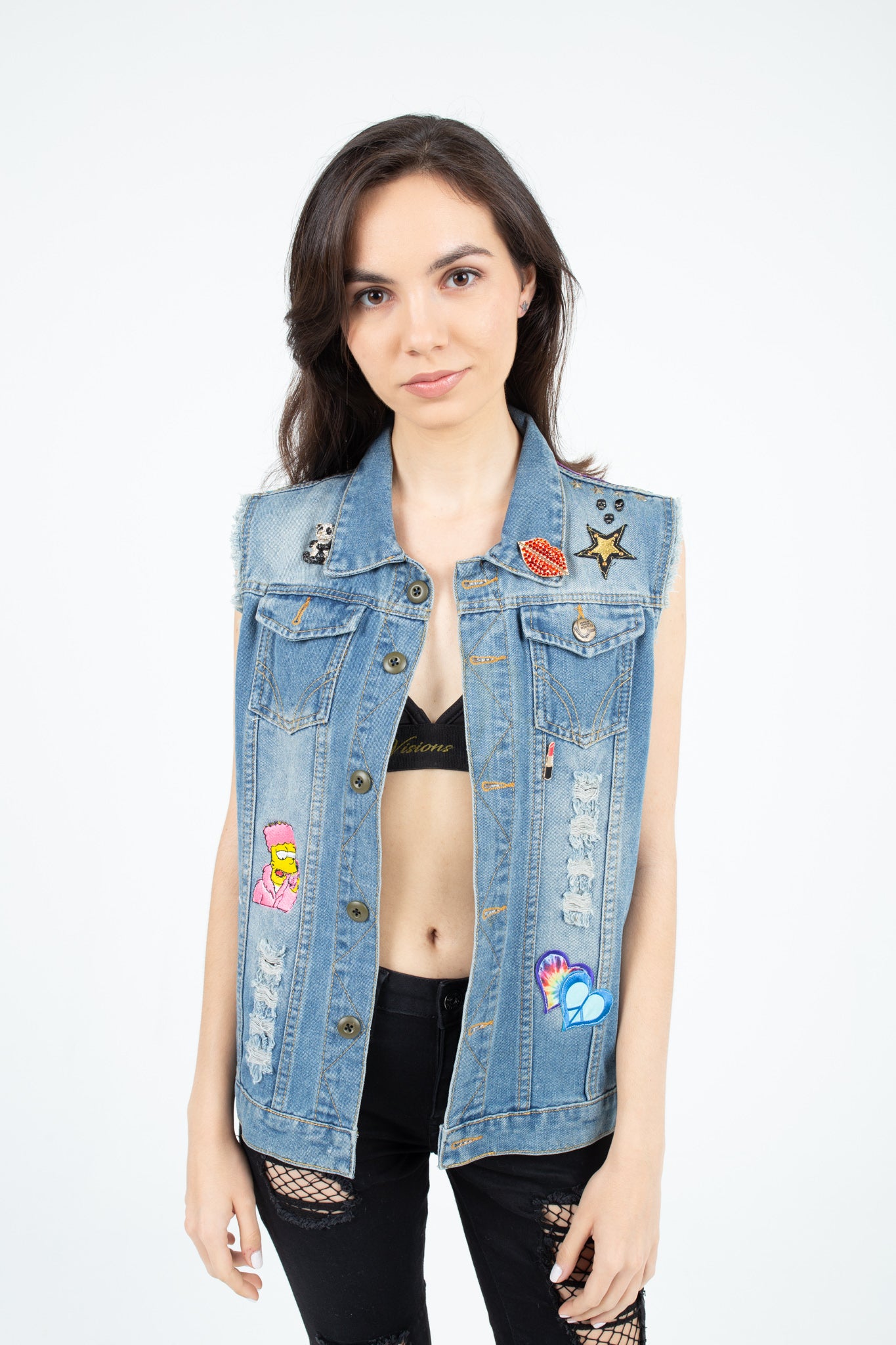 Women's Denim Custom Vest