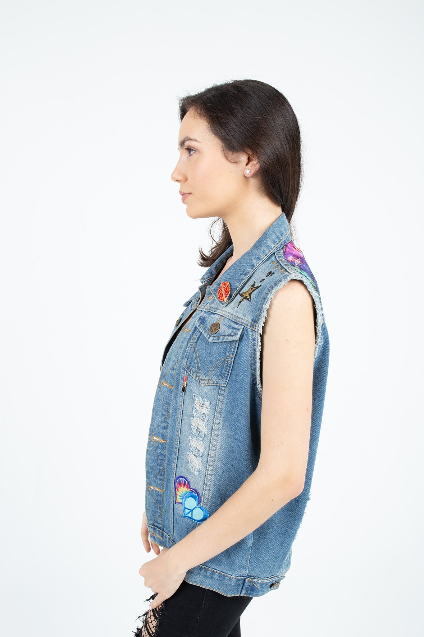 Women's Denim Custom Vest