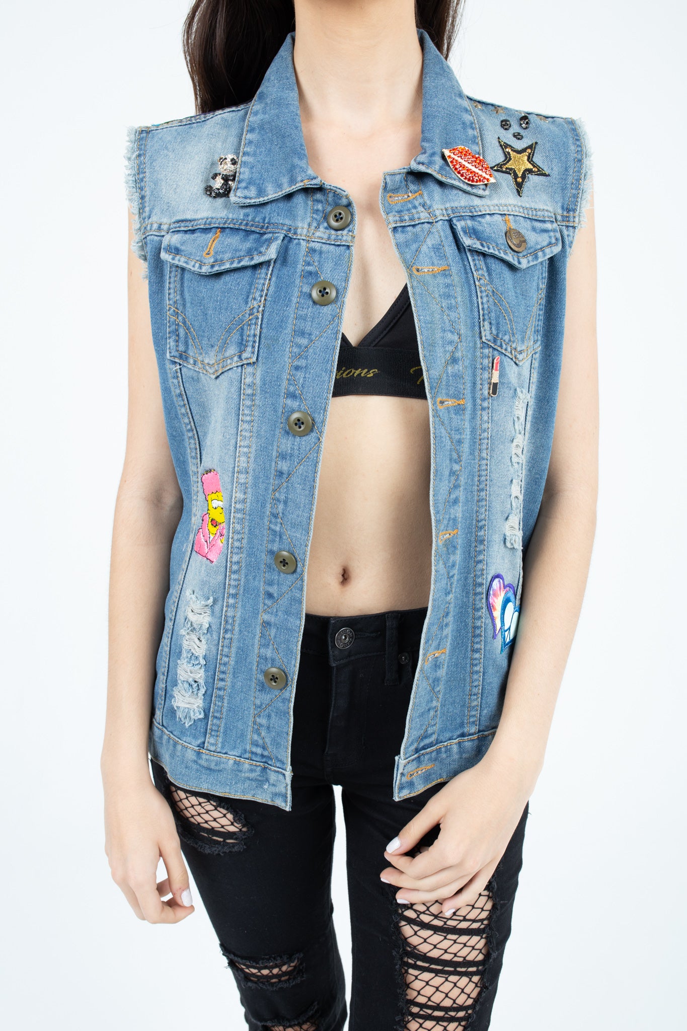 Women's Denim Custom Vest