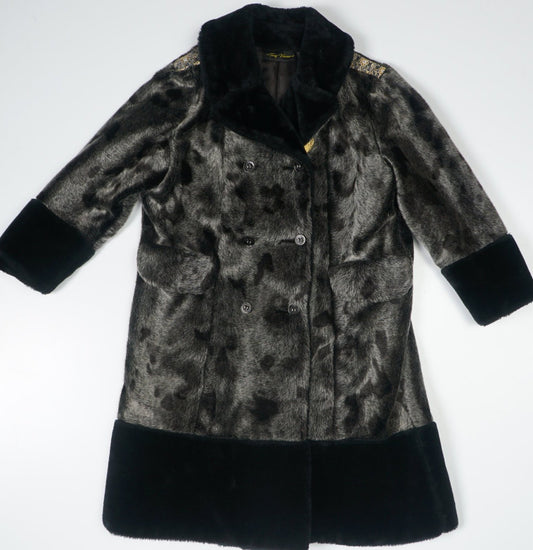 Heavy Faux Fur Unisex Coat