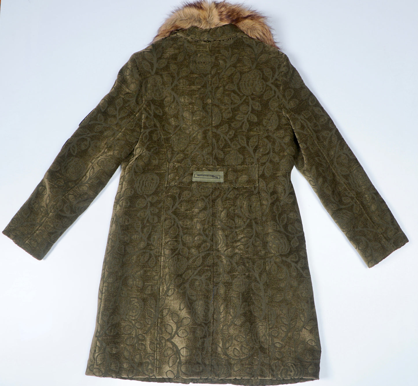 Olive Green Militant Trench
